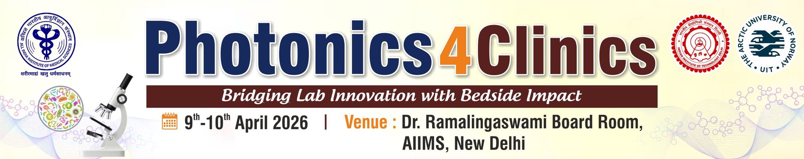 PHOTONICS4Clinics Header